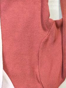 Stylish Contrast Trim Knit Top