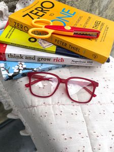 Hot Red Baddie Glasses