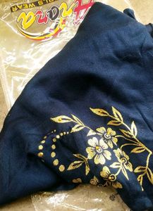 Elegant Embroidered Scarf