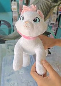 musical Cute White Cat Plush Toy