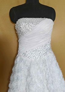 Elegant White Bridal gown