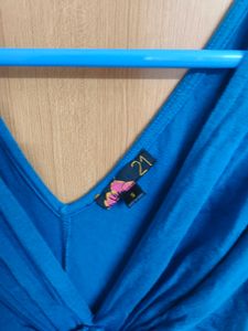 Sexy Blue Mini Dress