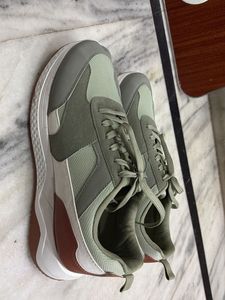 Stylish Green Casual Sneakers