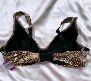 Animal Print Bra