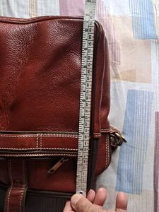 Official Leather Hand Bag For Men.