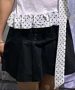 Women Black Mini Skirt