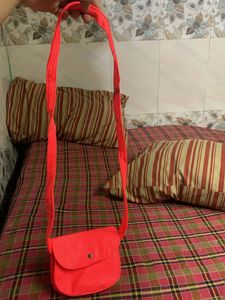 mini Crossbody Bag with Heart Snap Closure