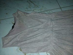 Sparkly V-Neck Party Dress