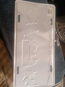 madrid spain decorative metal license plate for wa
