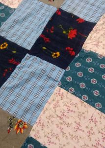 Patchwork Quilt Matress or blanket cover