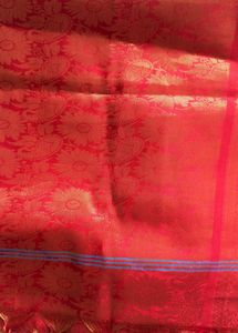Vibrant Red Shawl
