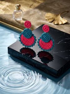 Boho Crochet handmade earrings (Navratri special)