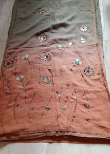Embellished Ombre Saree