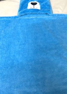 Cozy Blue Bear Blanket