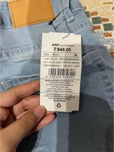 Shein Blue Denim Jeans