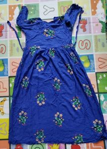 Women's Floral Print Anarkali Kurta / Gown