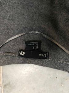 H&amp;m Classic Grey Button-Up Cardigan