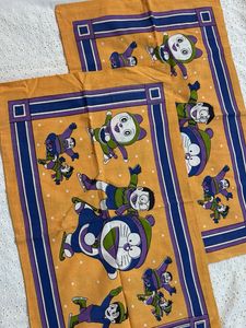 Doraemon Themed Cotton Pillowcases (Set of 2)