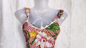 FLORAL PRINT BODYSUIT