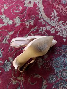 Women's Tan Slingback Heels