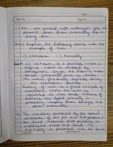 CBSE Class 10 Chemistry Handwritten Notes All Chap