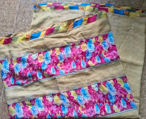 Vibrant Floral Saree