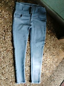 Light Blue High Waisted Jeans