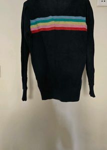 Striped Knit Sweater