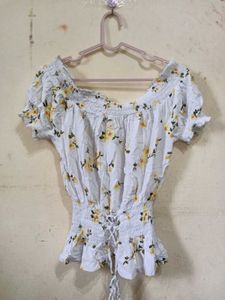 Floral Off-Shoulder