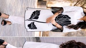 Elegant White Kurti with pant