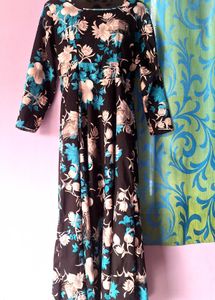 Floral Print Maxi Dress