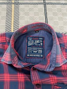 Killer Men's Plaid Cotton Shirt