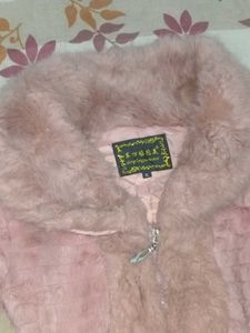 Pink Furry Winter Coat