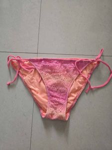 Pink Crochet Bikini Set