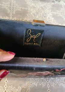 Rohit Bal's designer Floral Print Clutch