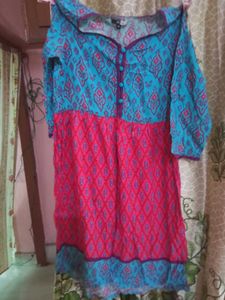 Patterned Tunic Dress