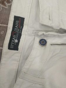 Classic White Jeans