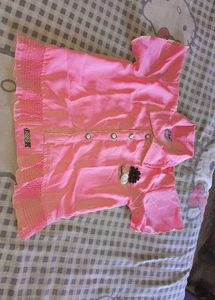 Cute Pink Baby Girl's crap top Shirt