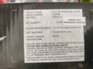 Preethi Diva Collection Triply Stainless Steel Fry