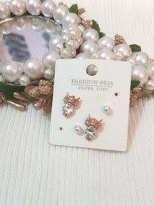 Anti Tarnish Ear Studs