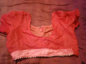 embroidery saree with boluse