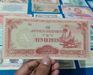 Home & Kitchen > Showpieces & Idols | Japan 10 Rupee Note Old Issue ...