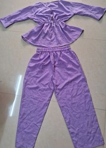 Elegant Lavender Lounge Set
