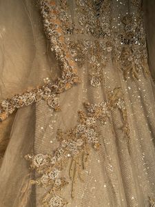 beautiful hand work gown