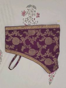 beautiful brocade lehnga for diwali