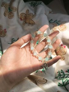 Dolphin Charm Beaded Bracelet