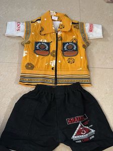Kids Yellow &amp; Black Outfit