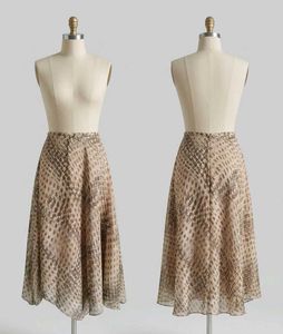 Bohemian Print Flowy Skirt