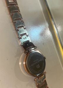 Elegant Rose Gold Crystal Watch