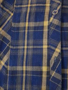 Stylish Sleeveless Checked Hoodie Top